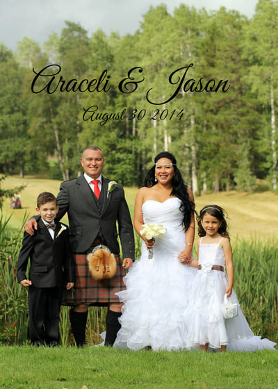 Araceli Rucoba & Jason MacDonald August 30 2014 family photo