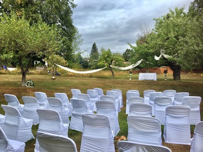 Outdoor wedding venue in Terrace BC