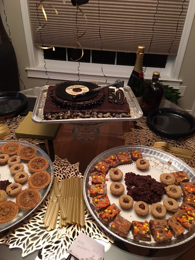 Snacks at a private party