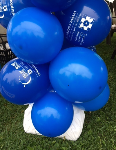 blue balloons community events